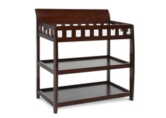 Delta Children Black Cherry Espresso (607) Bentley Changing Table, Right View c1c