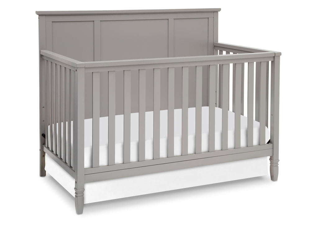Delta Children Grey (026) Epic 4-in-1 Crib, Crib Conversion b3b