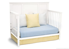 Delta Children White (100) Epic 4-in-1 Crib, Day Bed Conversion a4a