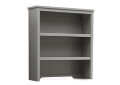 Delta Children Grey (026) Epic Bookcase/Hutch Side View a2a