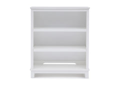 Delta Children White (100) Epic Bookcase/Hutch Front View b3b