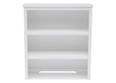 Delta Children White (100) Epic Bookcase/Hutch Front View b1b