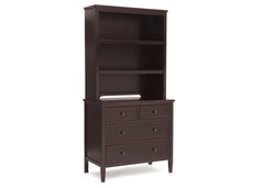 Delta Children Chocolate (204) Epic Hutch with Dresser Right View c5c