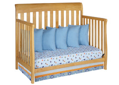 Delta Children Natural (260) Marquis 4-in-1 Crib, Daybed Conversion Side View c4c