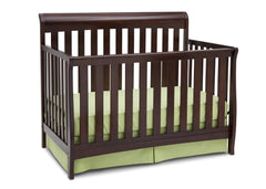 Delta Children Black Cherry Espresso (607) Marquis 4-in-1 Crib, Crib Conversion b2b