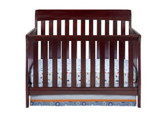 Delta Children Espresso Java (645) Marquis 4-in-1 Crib, Crib Conversion Front View a1a