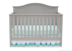 Delta Children Grey (026) Madrid 4-in-1 Crib, Crib Conversion b1b