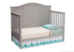 Delta Children Grey (026) Madrid 4-in-1 Crib, Toddler Bed Conversion b3b