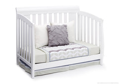 Delta Children Bianca (130) Clermont 4-in-1 Crib, Day Bed Conversion a4a