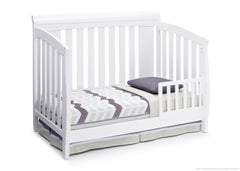 Delta Children Bianca (130) Clermont 4-in-1 Crib, Toddler Bed Conversion a3a