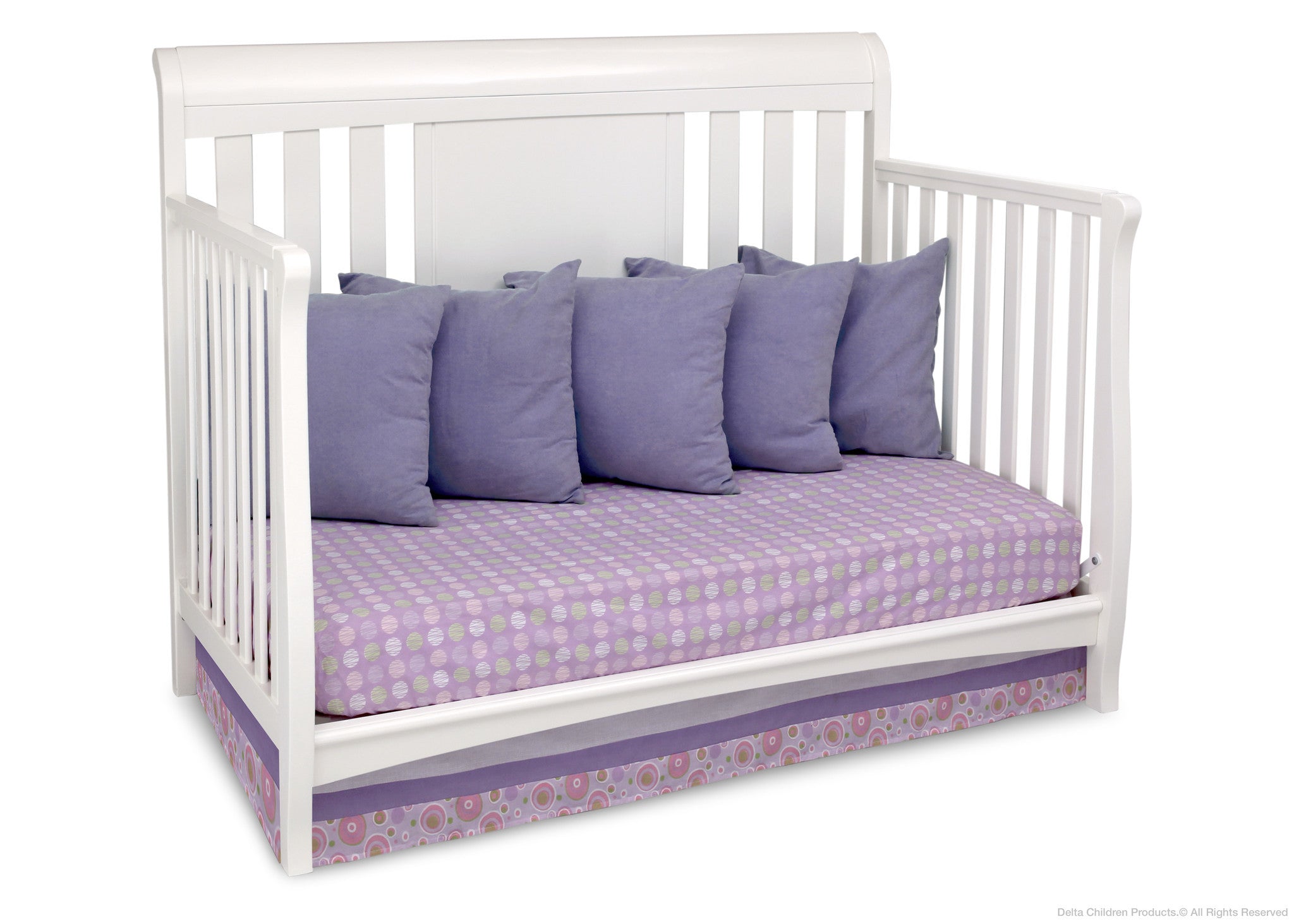 Bennington Sleigh 4 in 1 Crib deltaplayground