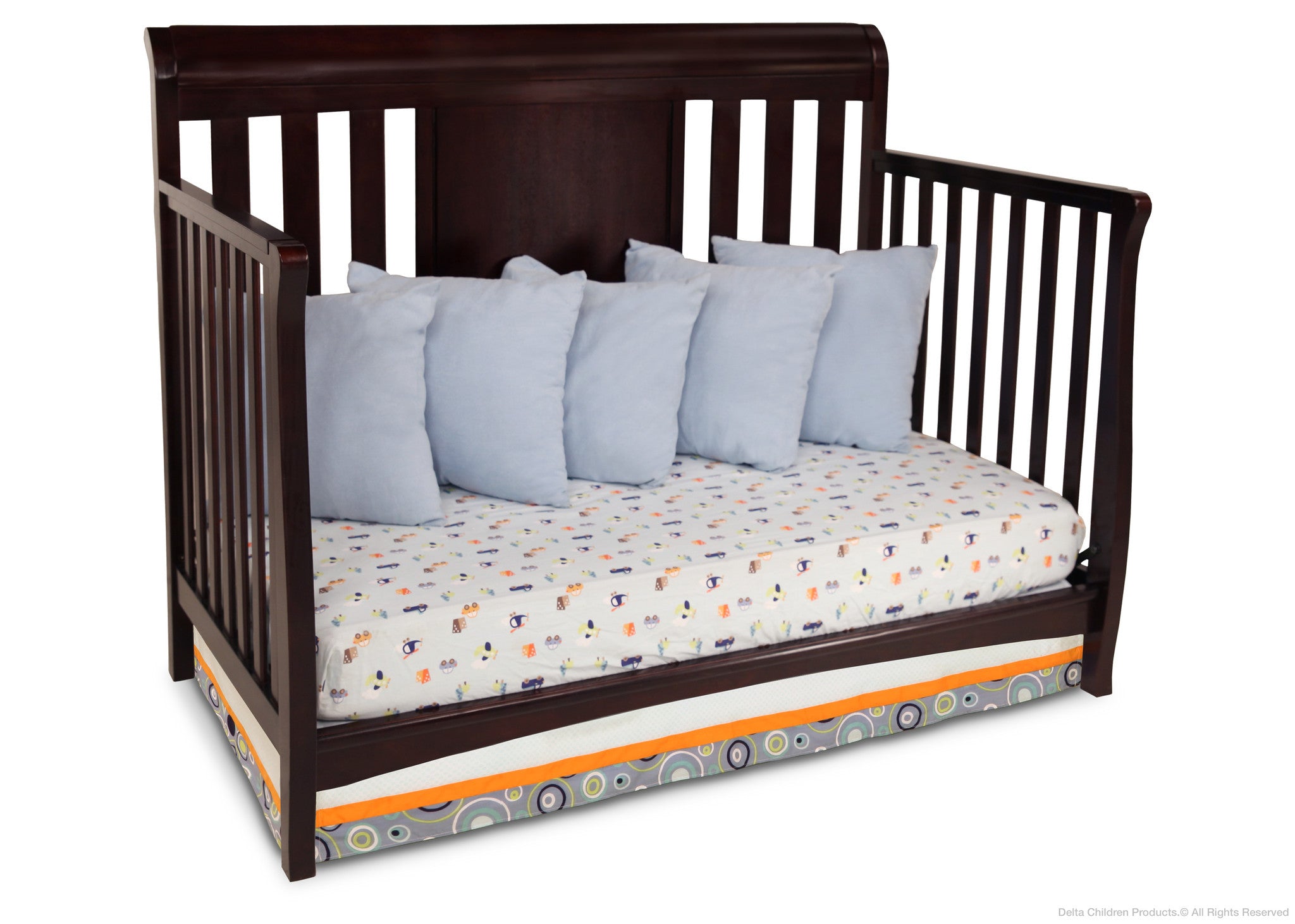 Bennington Sleigh 4 in 1 Crib deltaplayground