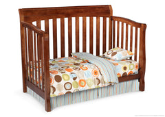 Delta Childrens Spiced Cinnamon (209) Eclipse 4-in-1 Toddler Bed Conversion b2b