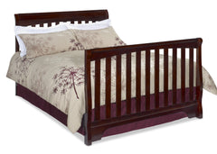 Delta Childrens Vintage Espresso (616) Eclipse 4-in-1 Full Bed Conversion Right View d4d