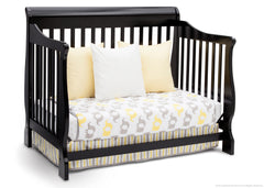 Delta Children Black (001)  Canton 4-in-1 Crib, Day Bed Conversion a5a