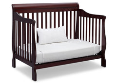 Delta Children Espresso Cherry (205) Canton 4-in-1 Crib, Day Bed Conversion b4b