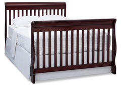 Delta Children Espresso Cherry (205) Canton 4-in-1 Crib, Full-Size Bed Conversion b5b