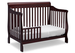 Delta Children Espresso Cherry (205) Canton 4-in-1 Crib, Toddler Bed Conversion b3b