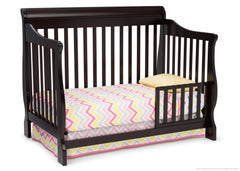 Delta Children Dark Chocolate (207) Canton 4-in-1 Crib, Toddler Bed Conversion c4c