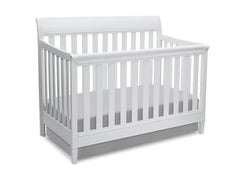 Delta Children White (100) Haven 4-in-1 Crib, Crib Conversion a2a