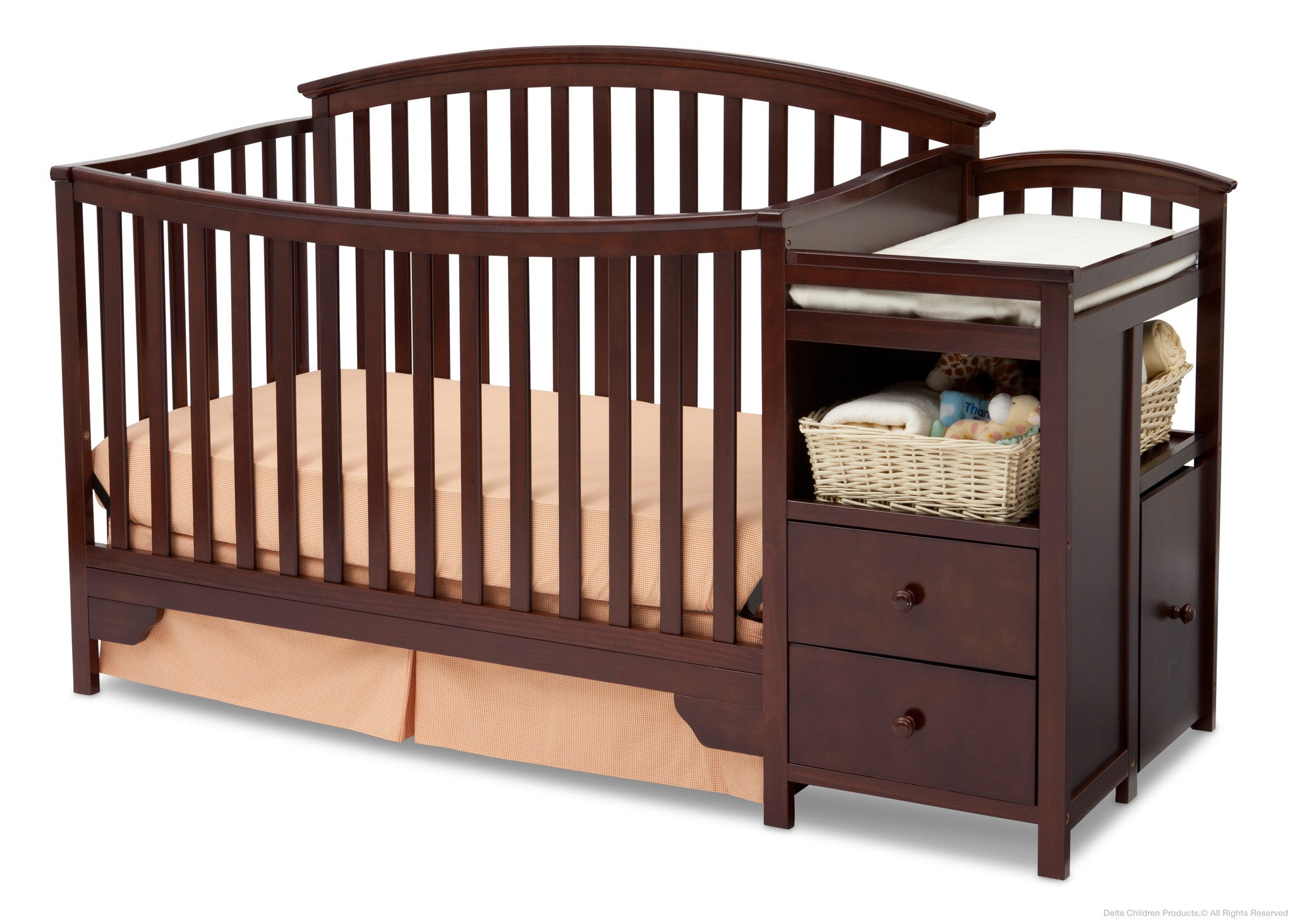 Delta crib top and changer