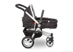 Simmons Kids Black with Silver Trim (014) Comfort Tech Tour Buggy Stroller, Baby Carriage Option b3b