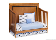 Delta Children Honey / Black (925) Disney Mickey Icon 4-in-1 Crib, Day Bed Conversion a5a