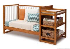 Delta Children Warm Honey / White (2053) Gramercy Crib 'N' Changer, Day Bed Conversion a7a