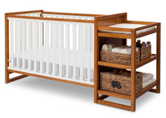 Delta Children Warm Honey / White (2053) Gramercy Crib 'N' Changer, Crib Conversion a4a