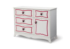 Delta Children Minnie Mouse Wooden Twin Bedroom Collection, Dresser a4a