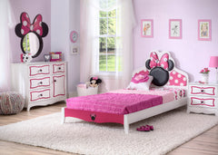 Delta Children Minnie Mouse Wooden Twin Bedroom Collection a1a