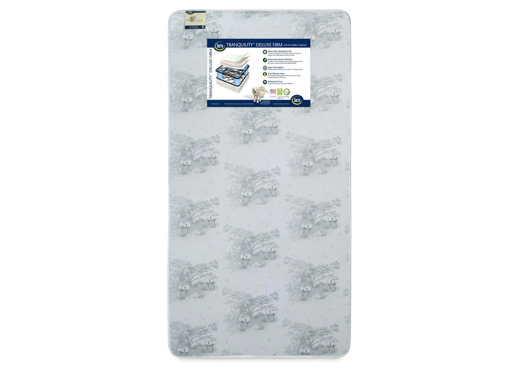 Serta Tranquility Deluxe Firm Crib Toddler Mattress