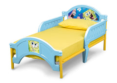 Delta Children SpongeBob Plastic Toddler Bed Left Side View a2a