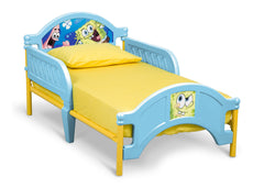 Delta Children SpongeBob Plastic Toddler Bed Right Side View a1a