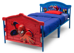 Delta Children Marvel Spider-Man 3D Twin Bed Left Side View a2a