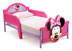 Delta Children Minnie Mouse 3D Footboard Toddler Bed Right Side View a1a