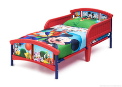 Delta Children Disney Mickey Plastic Toddler Bed Left Side View a3a