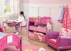 Delta Children Hello Kitty Style 1 Multi-Bin Toy Organizer, Room View a0a