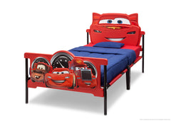 Delta Children Cars Plastic Twin Bed Left Side View a3a