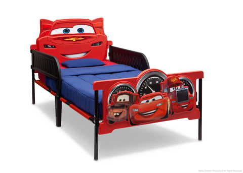 Cars Plastic 3D Twin Bed