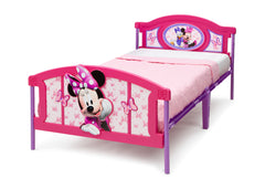 Delta Children Disney Minnie Mouse Plastic Twin Bed Left Side View a2a