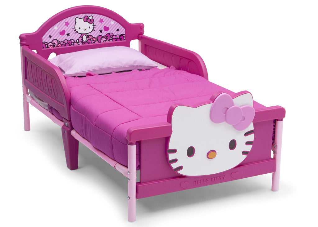 Delta Children Hello Kitty 3D Toddler Bed, Right View a1a