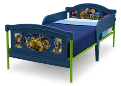 Delta Children Teenage Mutant Ninja Turtles Deluxe Plastic Twin Bed, Left View a2a