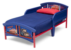 Delta Children Cars Plastic Toddler Bed Left Side View a2a