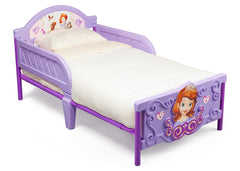 Delta Children Sofia the First 3D Toddler Bed, Right View a1a