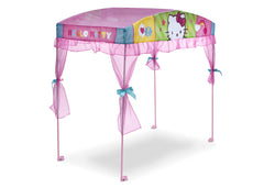 Delta Children Hello Kitty Canopy for Toddler Bed Right Side View a1a