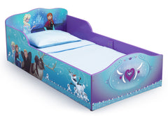 Delta Children Frozen Wood Toddler Bed, Right View a1a