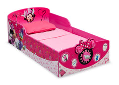 Delta Children Minnie Mouse Interactive Wood Toddler Bed, Right View a1a