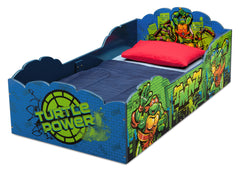 Delta Children Teenage Mutant Ninja Turtles Wood Toddler Bed, Left View a2a