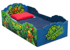 Delta Children Teenage Mutant Ninja Turtles Wood Toddler Bed, Right View a1a